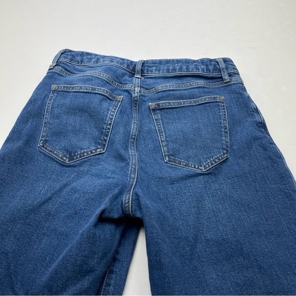 Boden Denim Relaxed Wide Leg Womens Size 8 Regular Waist 28 Blue Jean High Rise - Picture 12 of 13